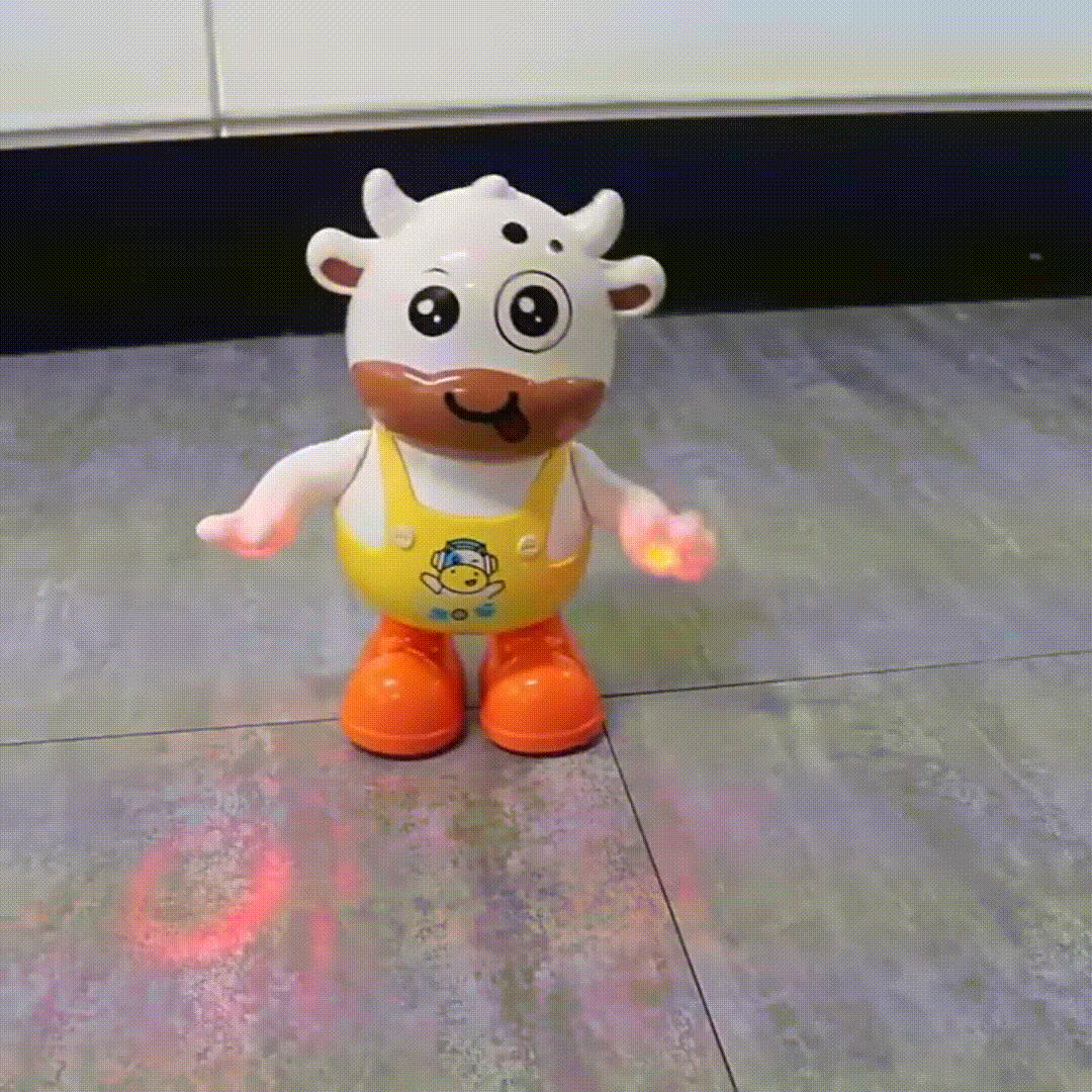 Muneco de Vaca con Luces