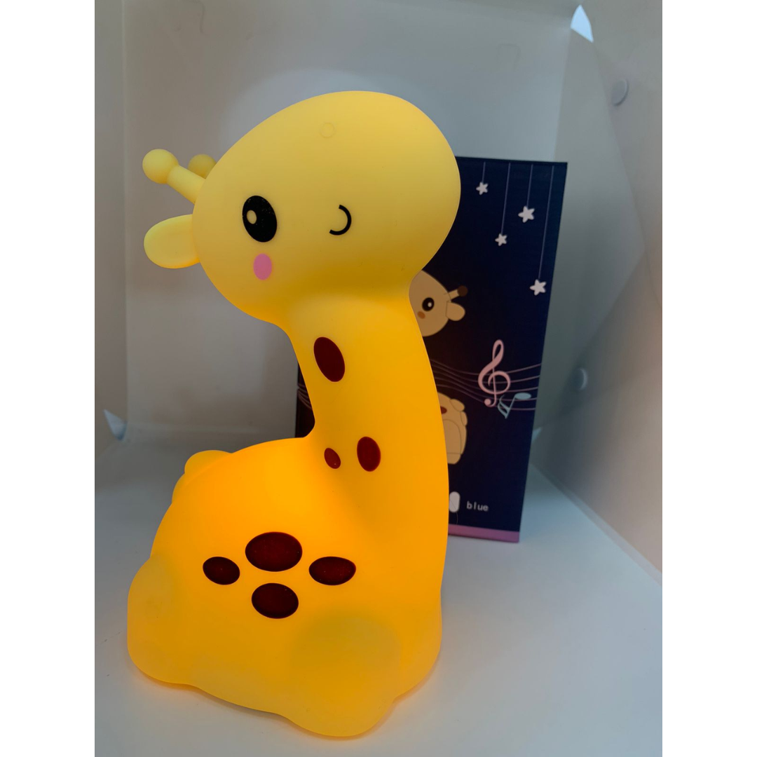 Lámpara silicona animalitos