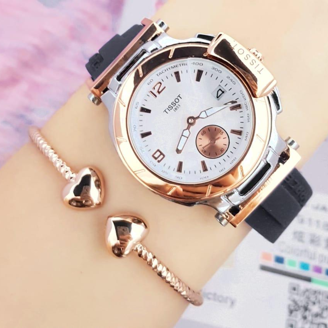 COMBOS RELOJ TISSOT T RACE DAMA + PULSERA