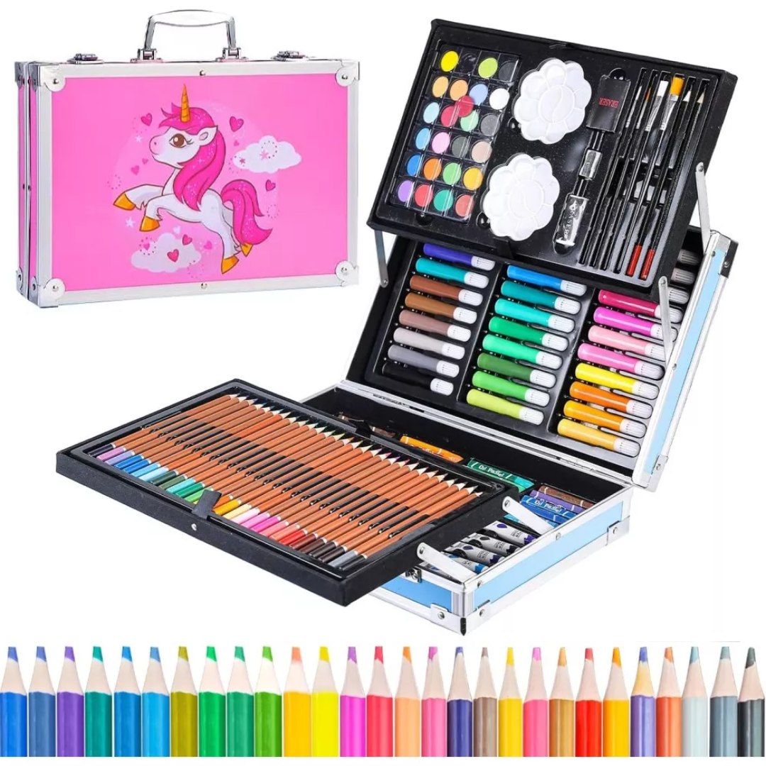 Set De Arte 145pcs Infantil Maletin