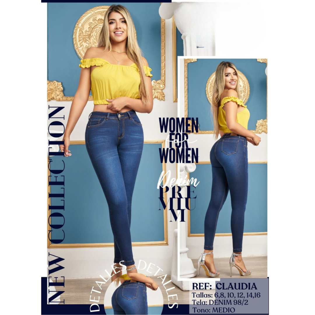 Coleccion Jeans MJ Mujer SlimFit Luxe