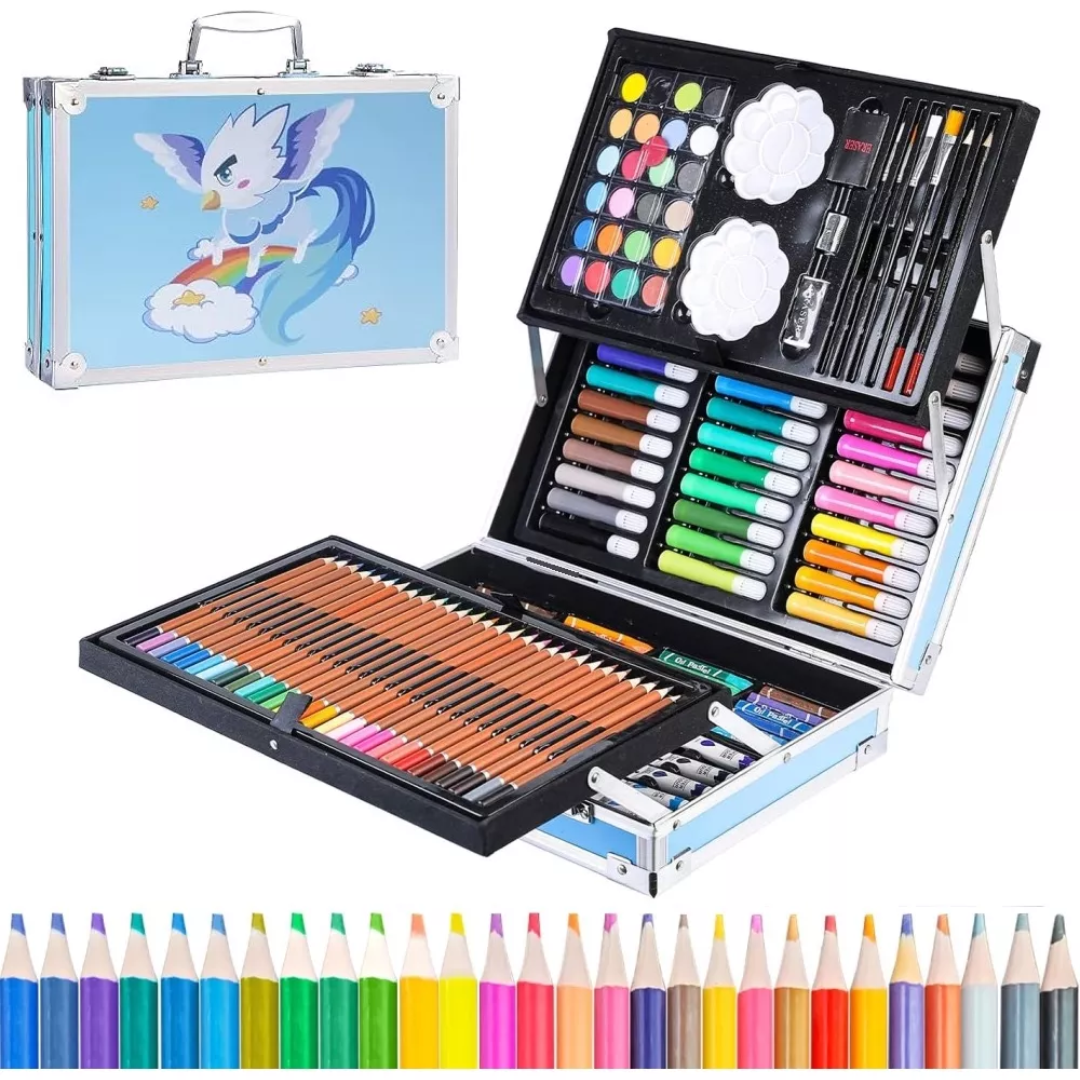 Set De Arte 145pcs Infantil Maletin