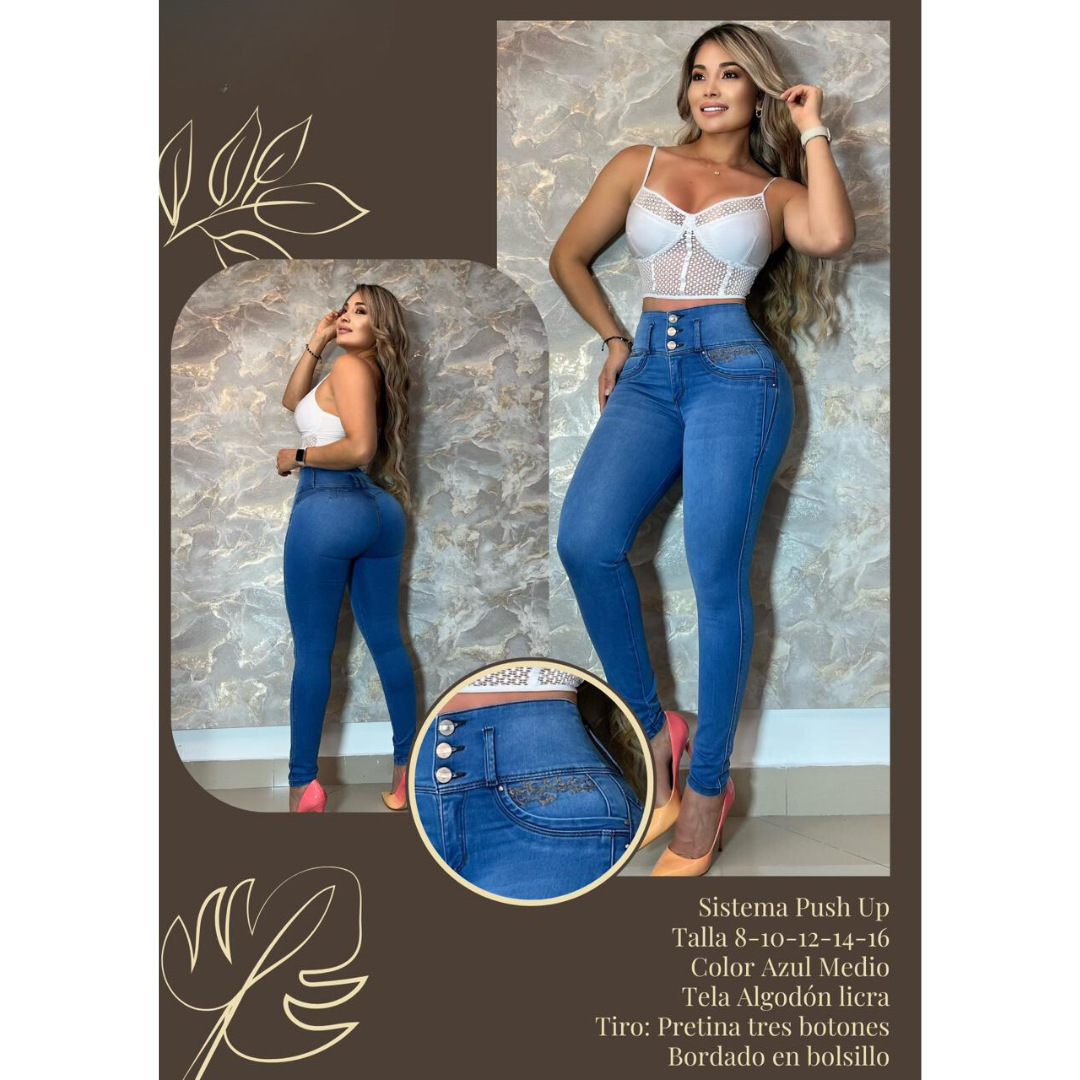 Coleccion Jeans W Mujer Bright Memories