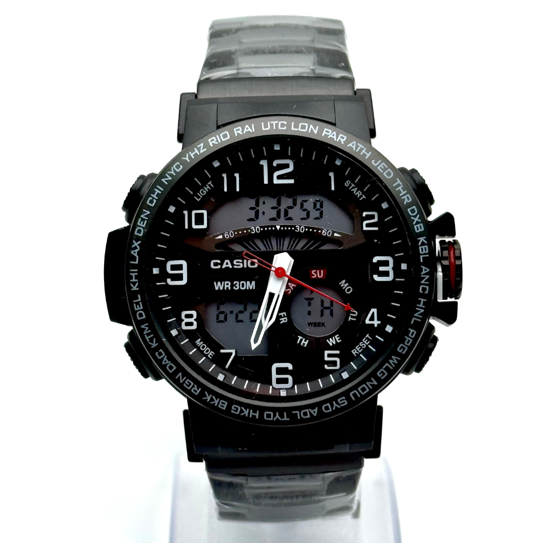 RELOJ CASIO DOBLE HORA R13