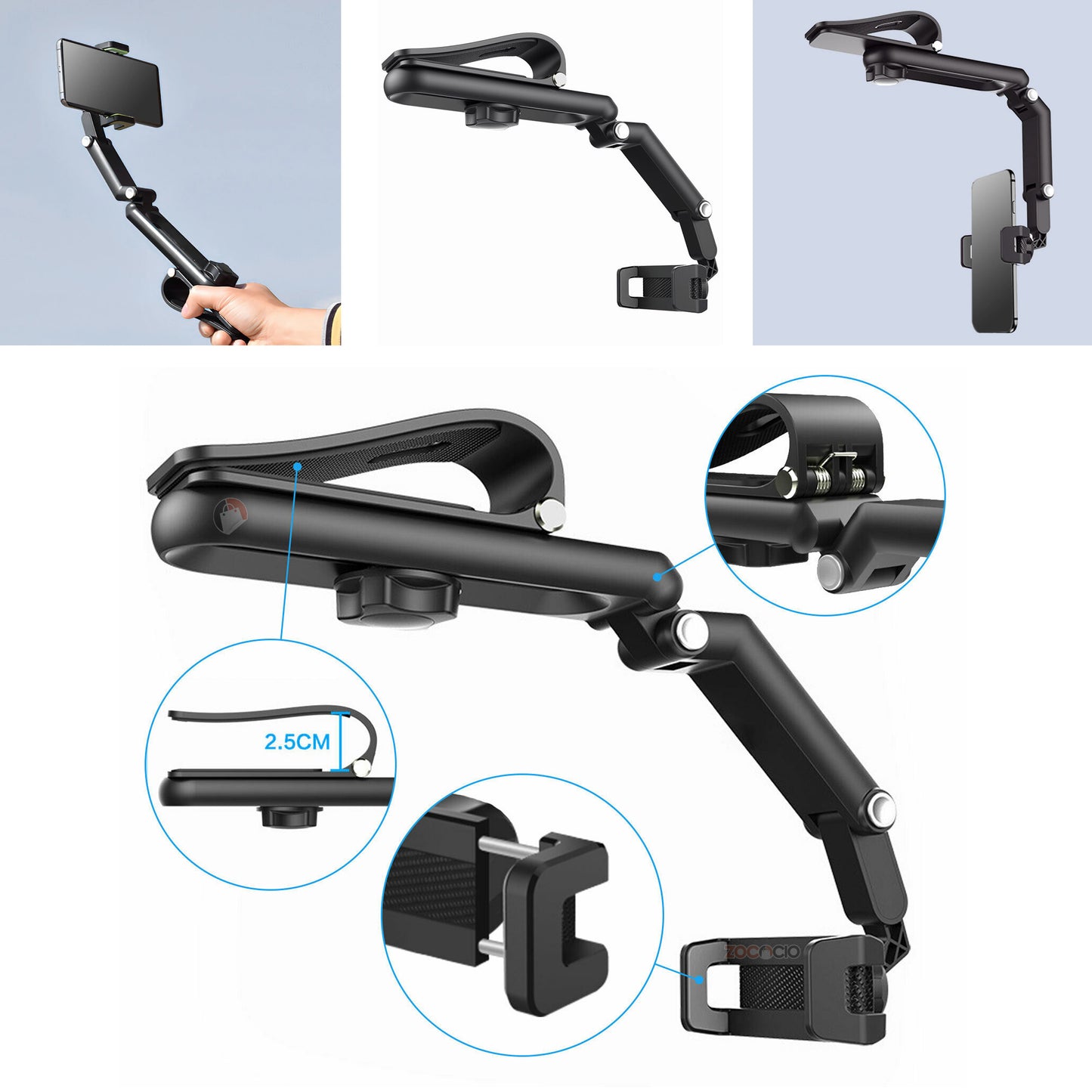 GripMate Soporte de Celular Waze para Coche