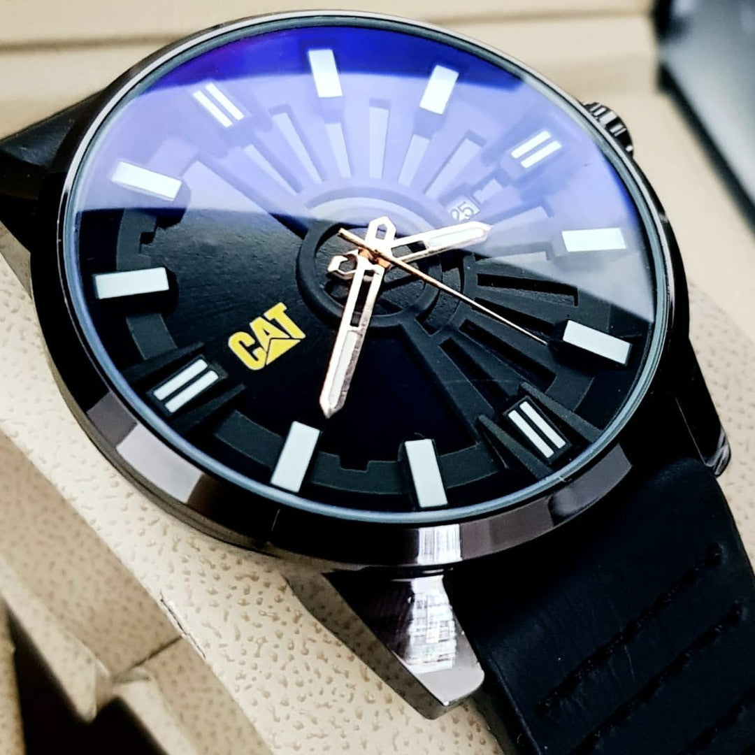 RELOJ CAT HOMBRE CUERO