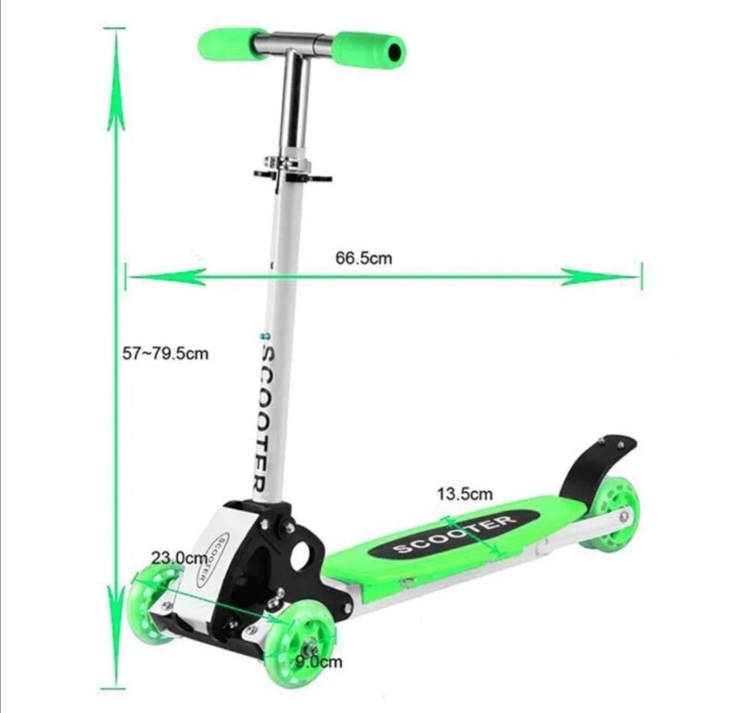 GlidePro Patineta scooter ajustable de aluminio