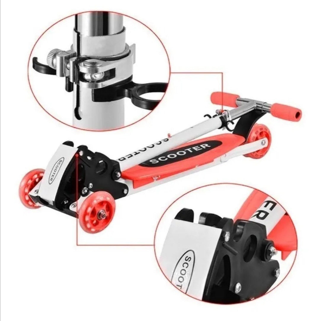 GlidePro Patineta scooter ajustable de aluminio