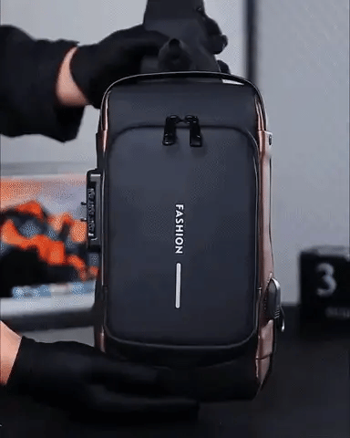SecurePack Bolso impermeable antirrobo con puerto USB