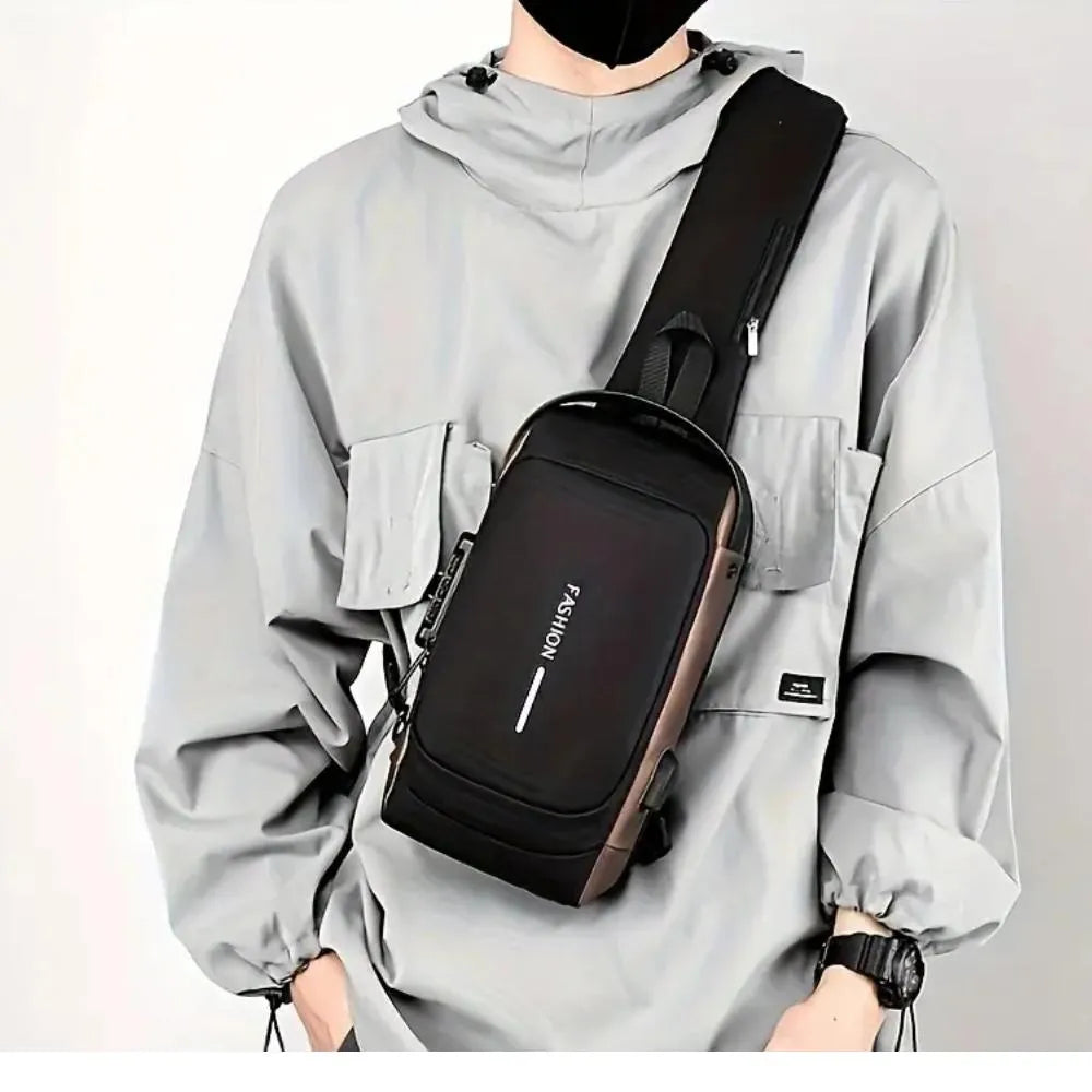 SecurePack Bolso impermeable antirrobo con puerto USB