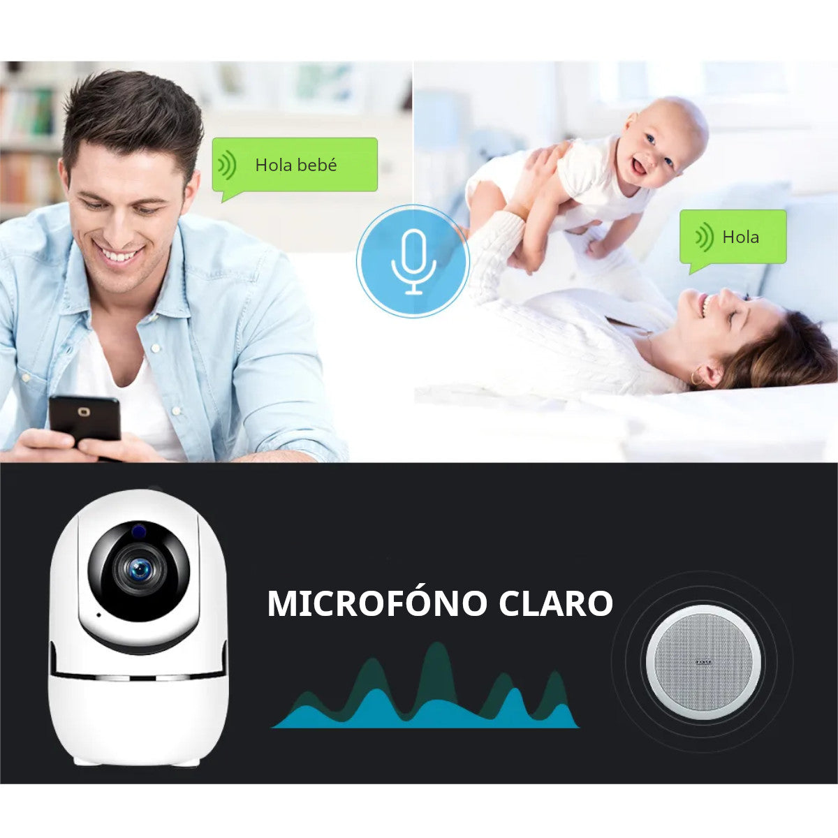RoboCam Camara robotica para hogar y oficina