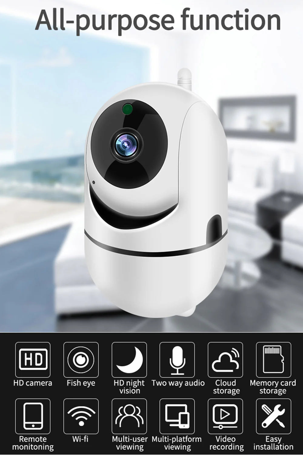 RoboCam Camara robotica para hogar y oficina
