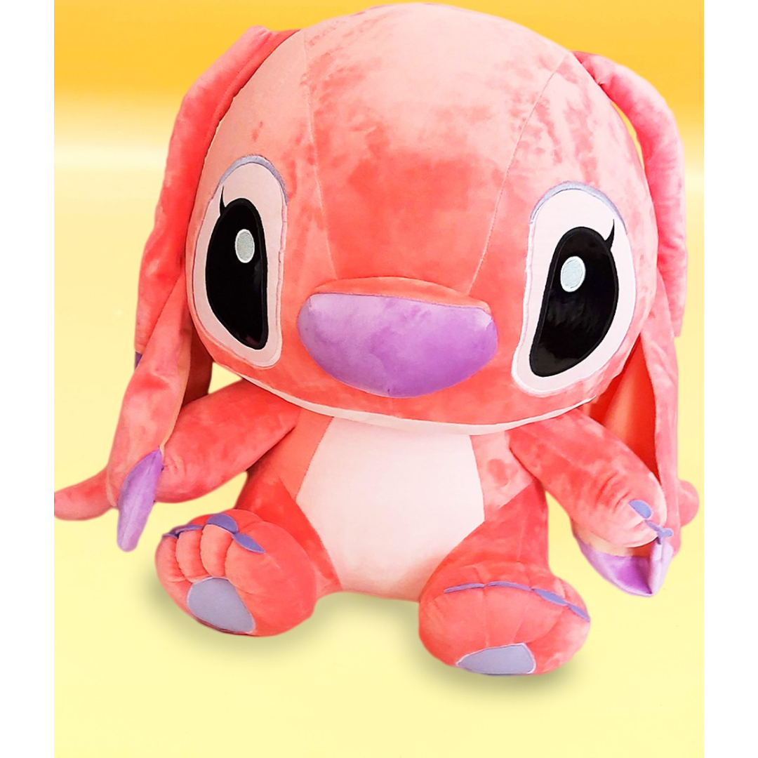 PELUCHE STITCH ROSADO 27 CM