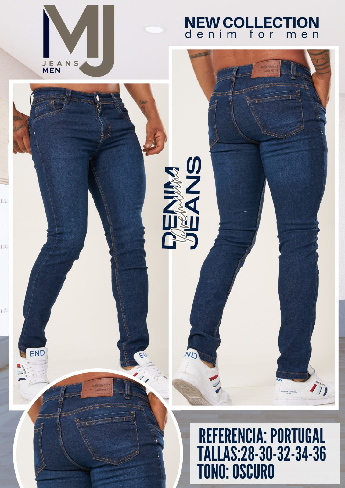 Coleccion Jeans MJ Hombre Timeless Fit Comodidad
