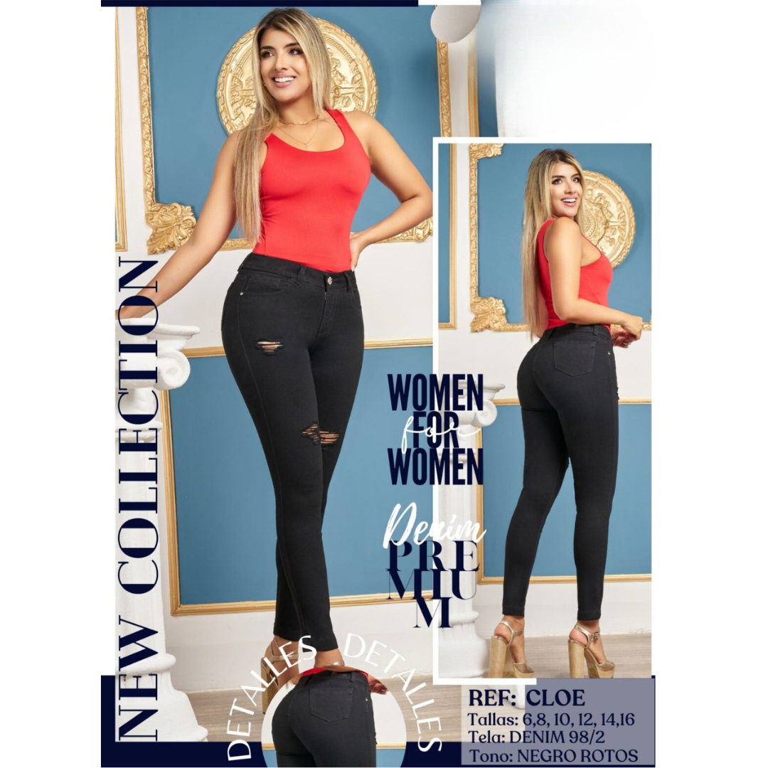 Coleccion Jeans MJ Mujer SlimFit Luxe