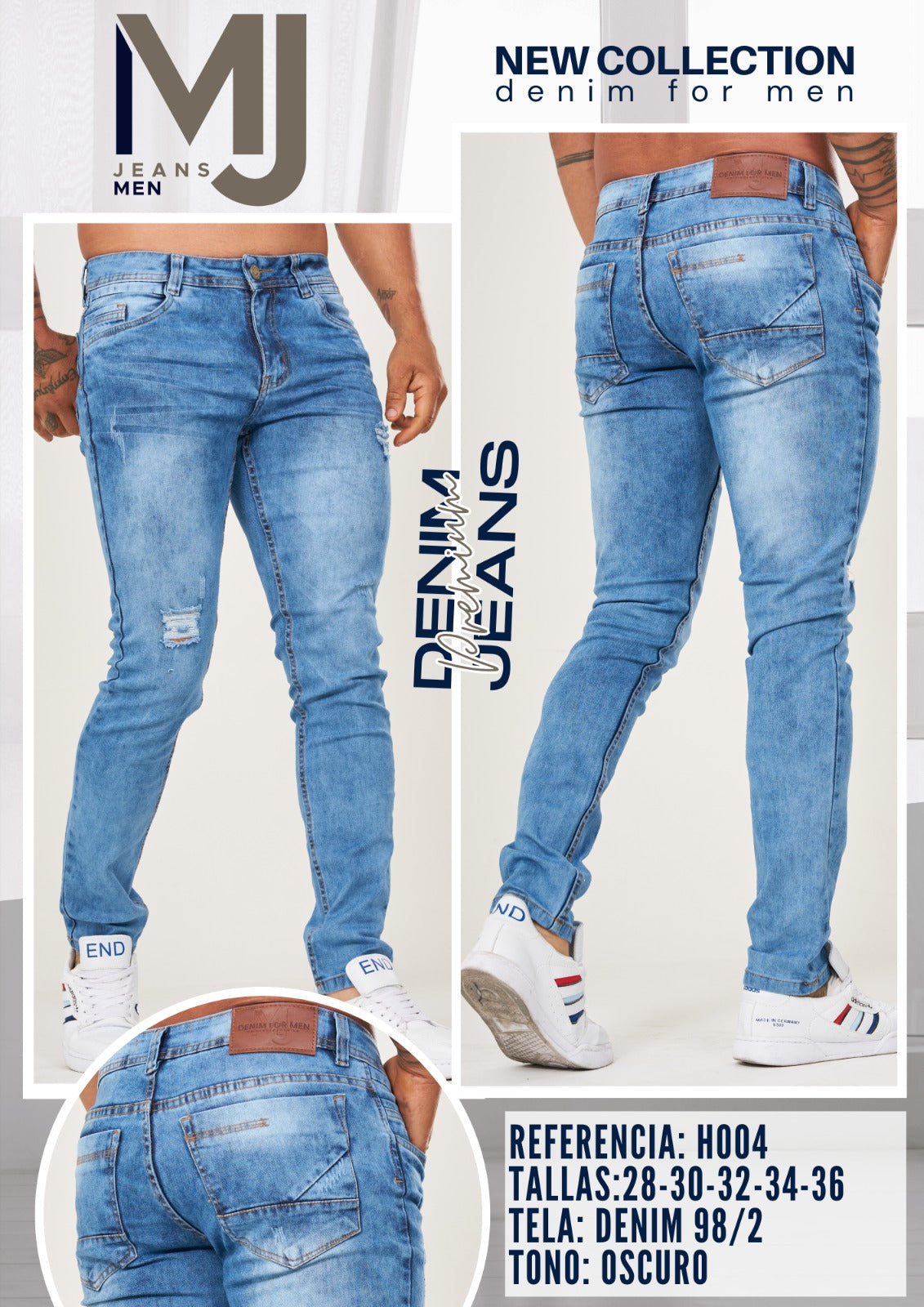 Coleccion Jeans MJ Hombre Timeless Fit Comodidad