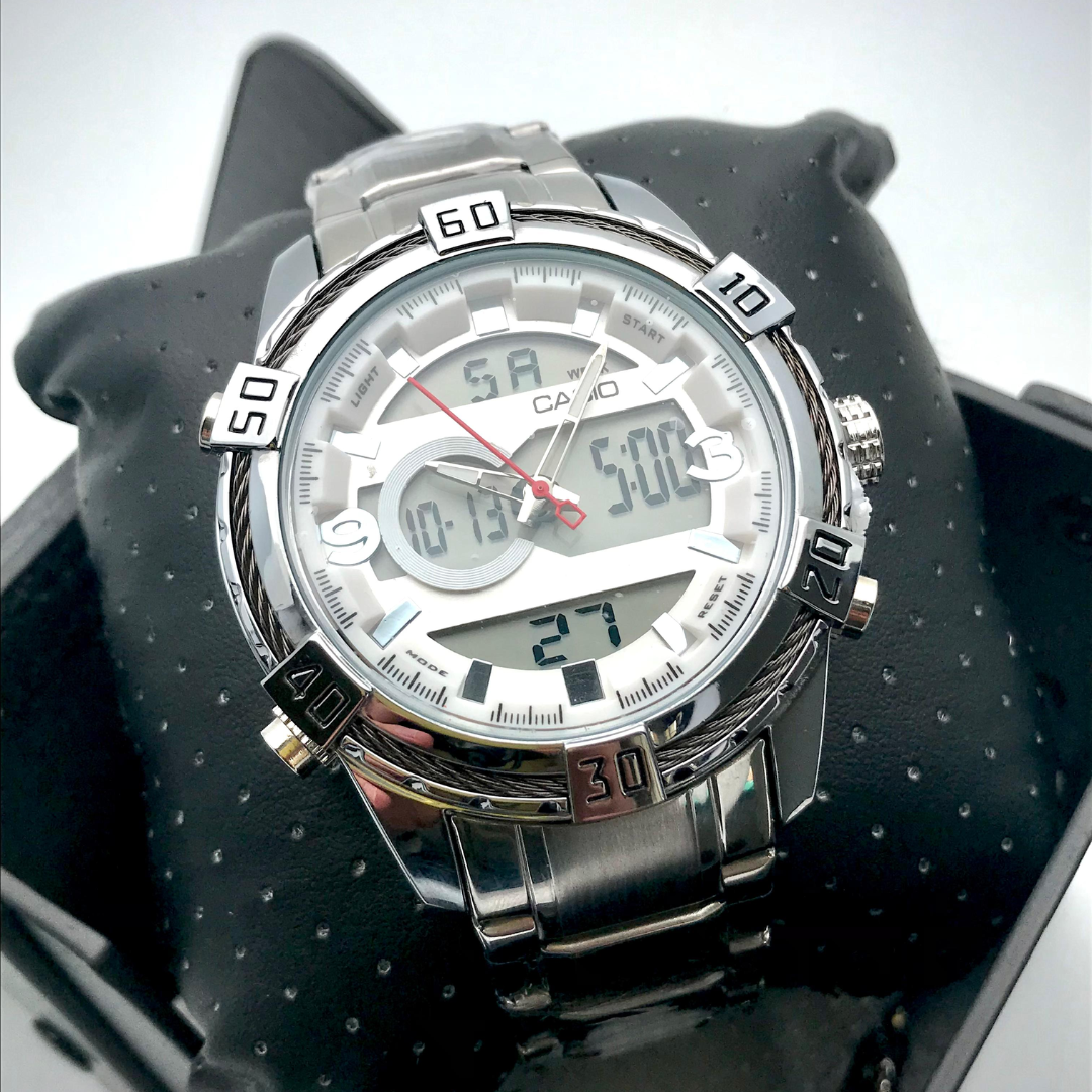 RELOJ CASIO DOBLE HORA R16