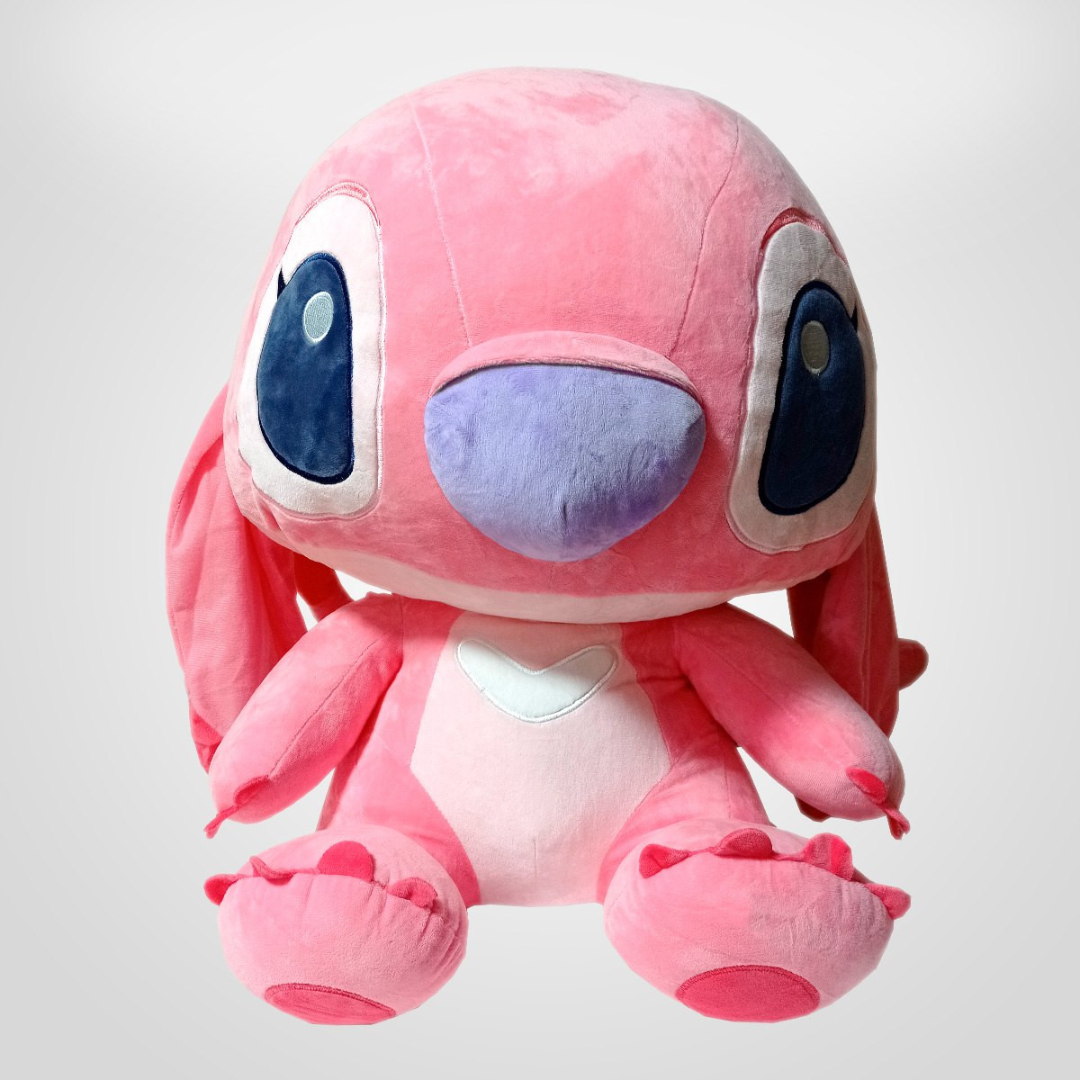 PELUCHE STITCH ROSADO 27 CM