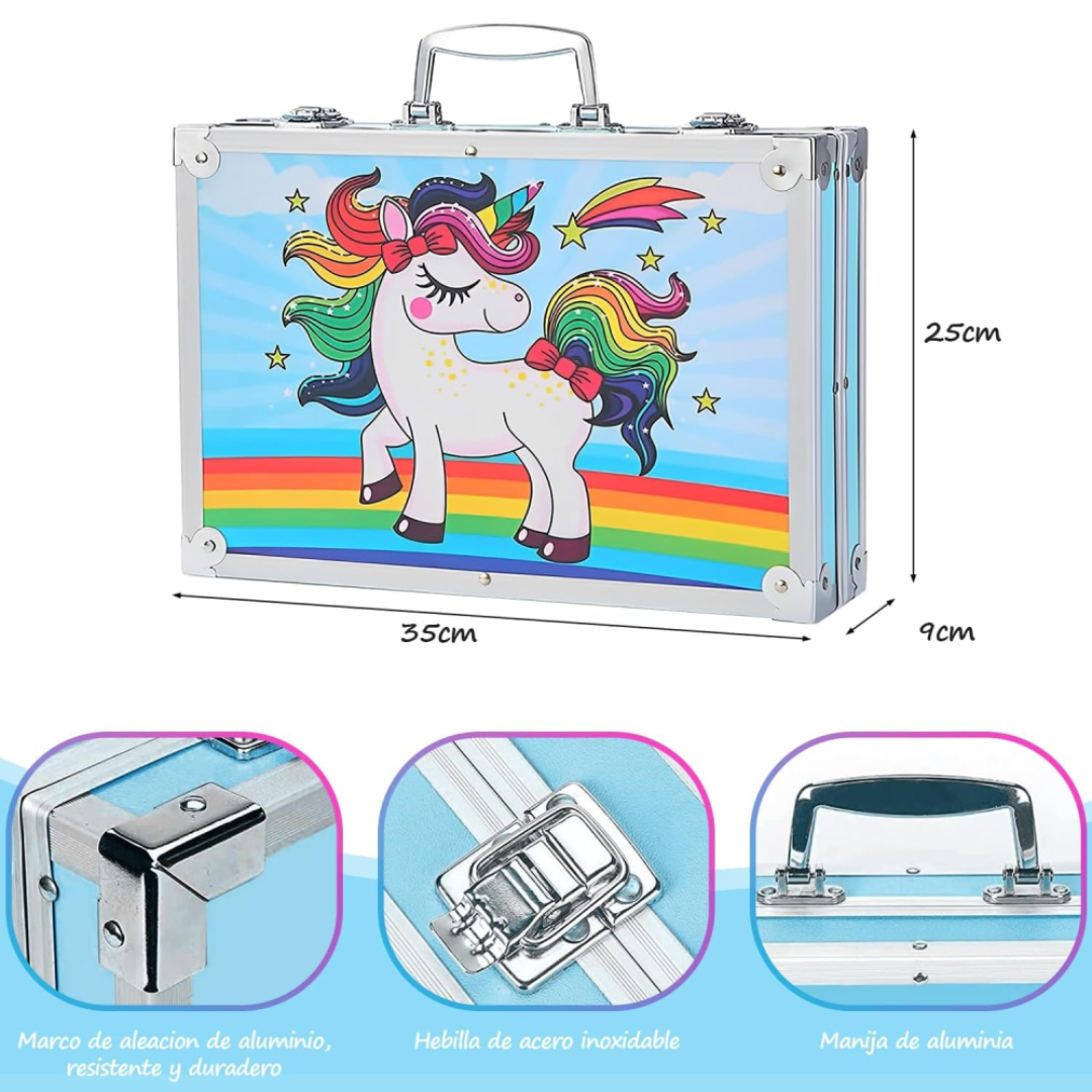 Set De Arte 145pcs Infantil Maletin