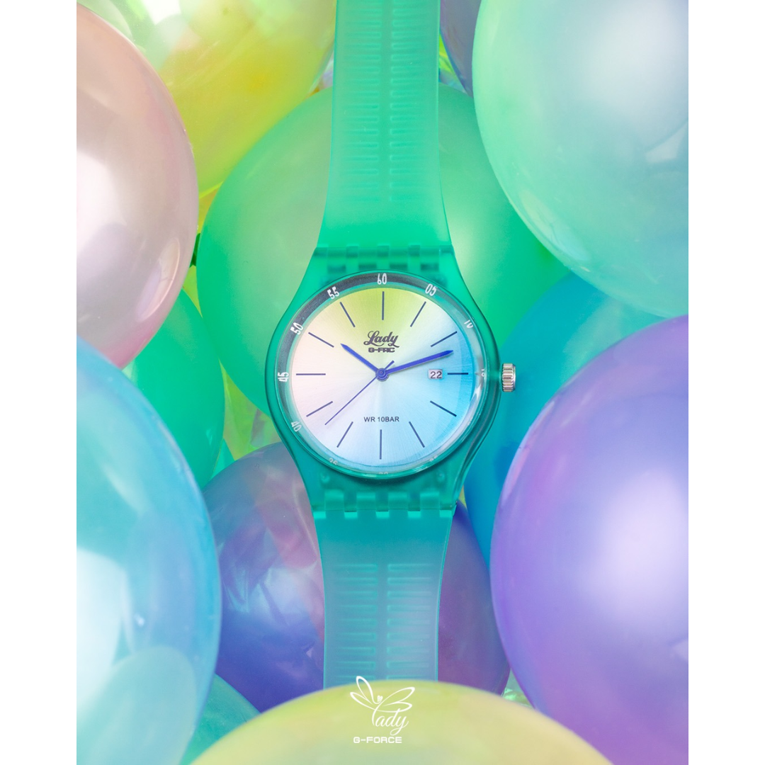 RELOJ LADY G FORCE GOMA