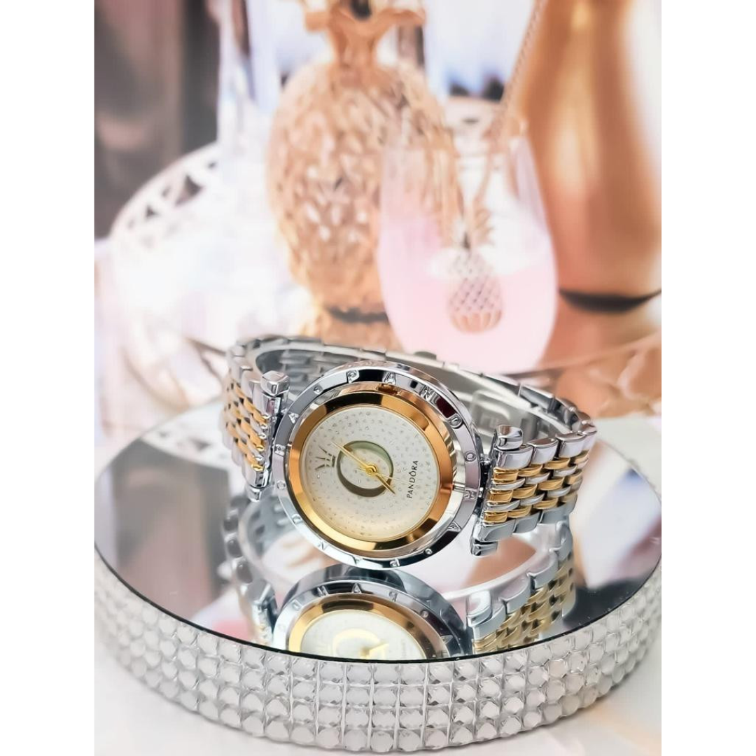 RELOJ PANDORA D ACERO