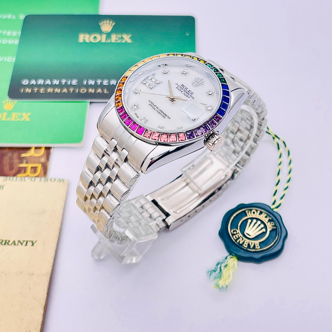 RELOJ ROLEX STONES COLORS
