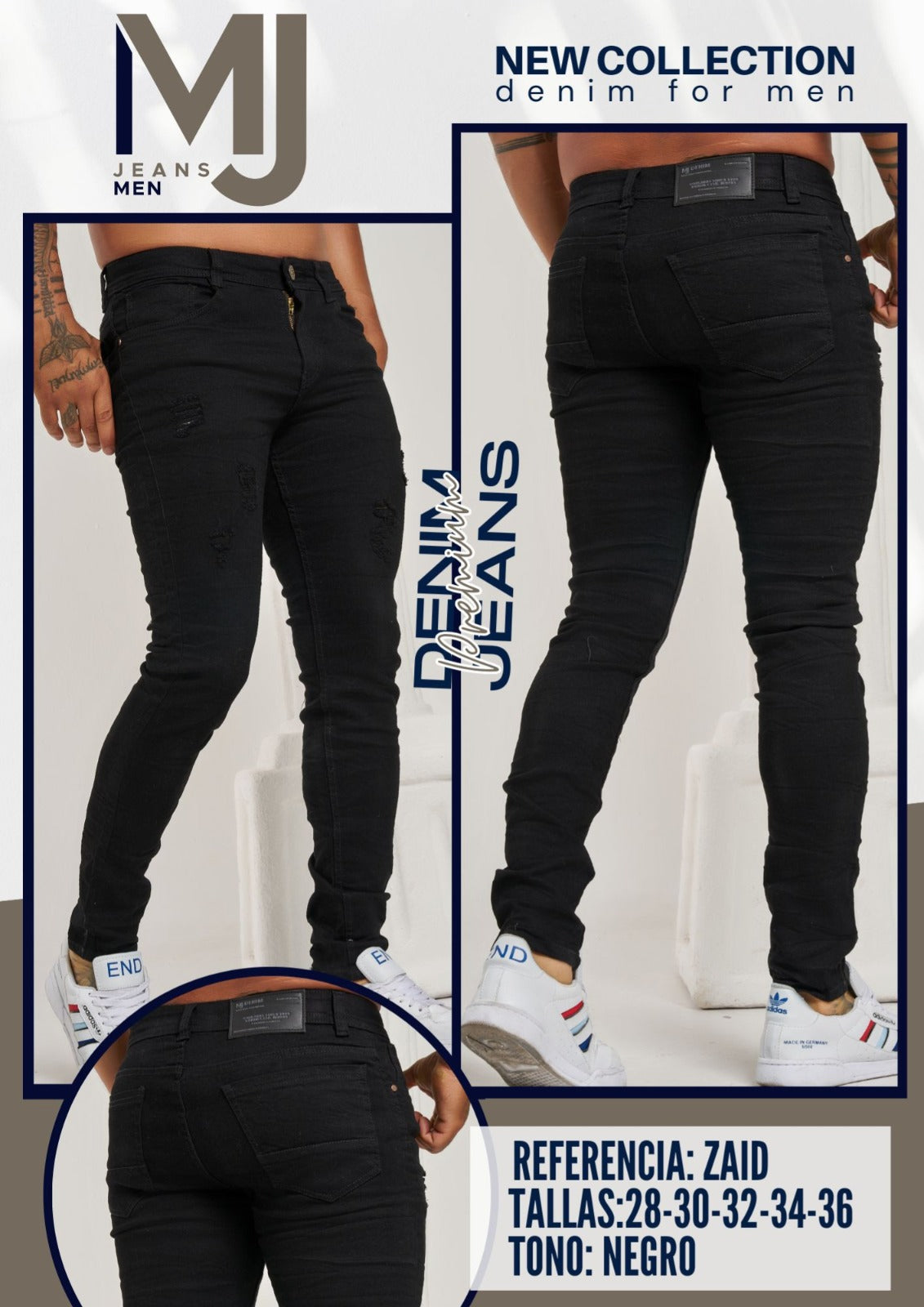 Coleccion Jeans MJ Hombre Timeless Fit Comodidad