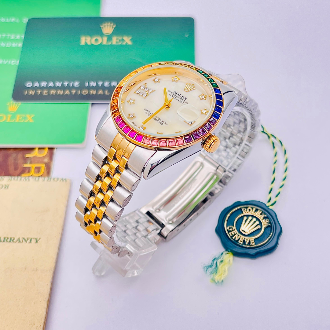 RELOJ ROLEX STONES COLORS