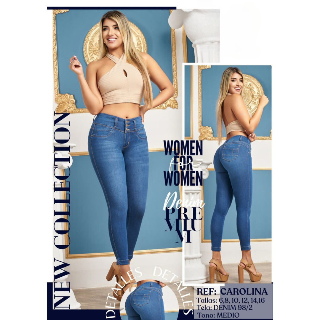 Coleccion Jeans MJ Mujer SlimFit Luxe