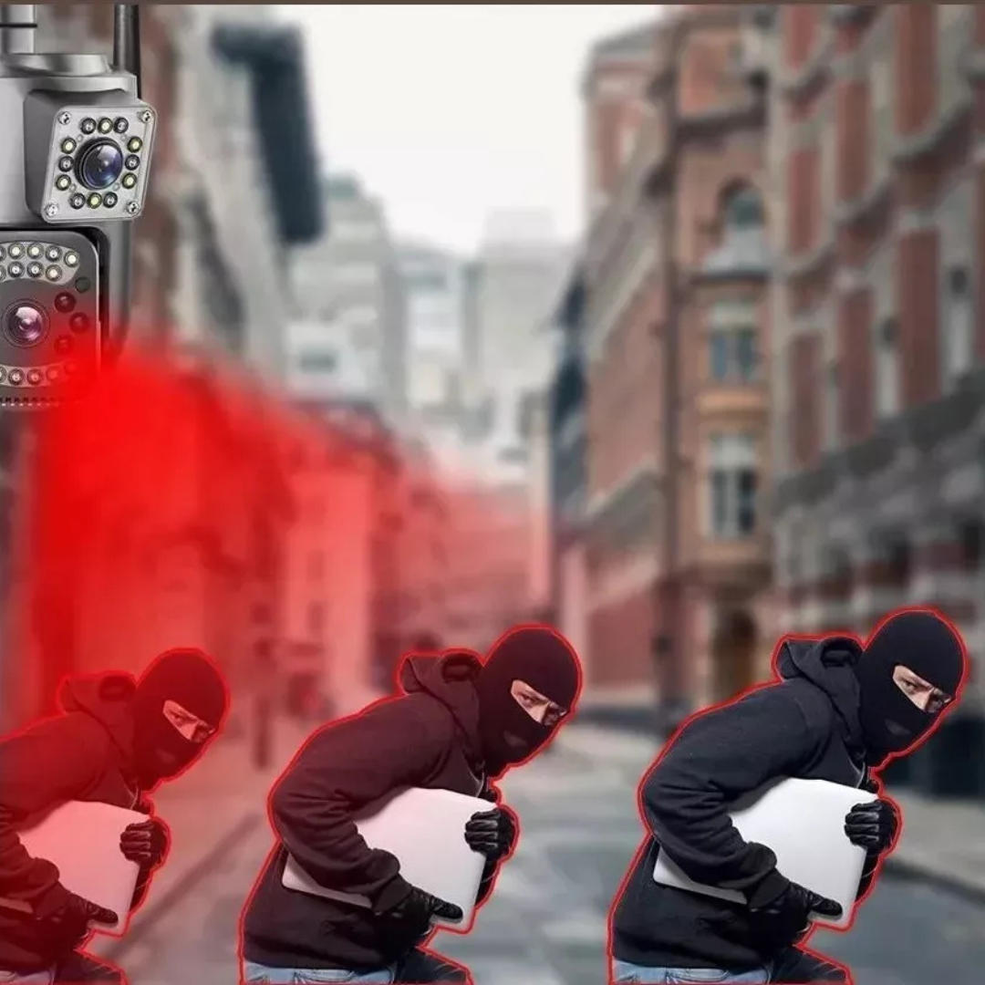 Camara De Seguridad Ptz Doble