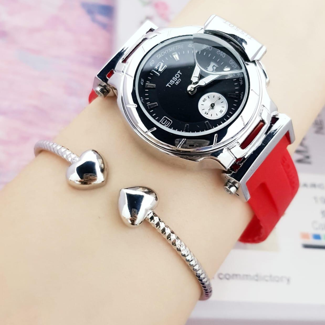 COMBOS RELOJ TISSOT T RACE DAMA + PULSERA