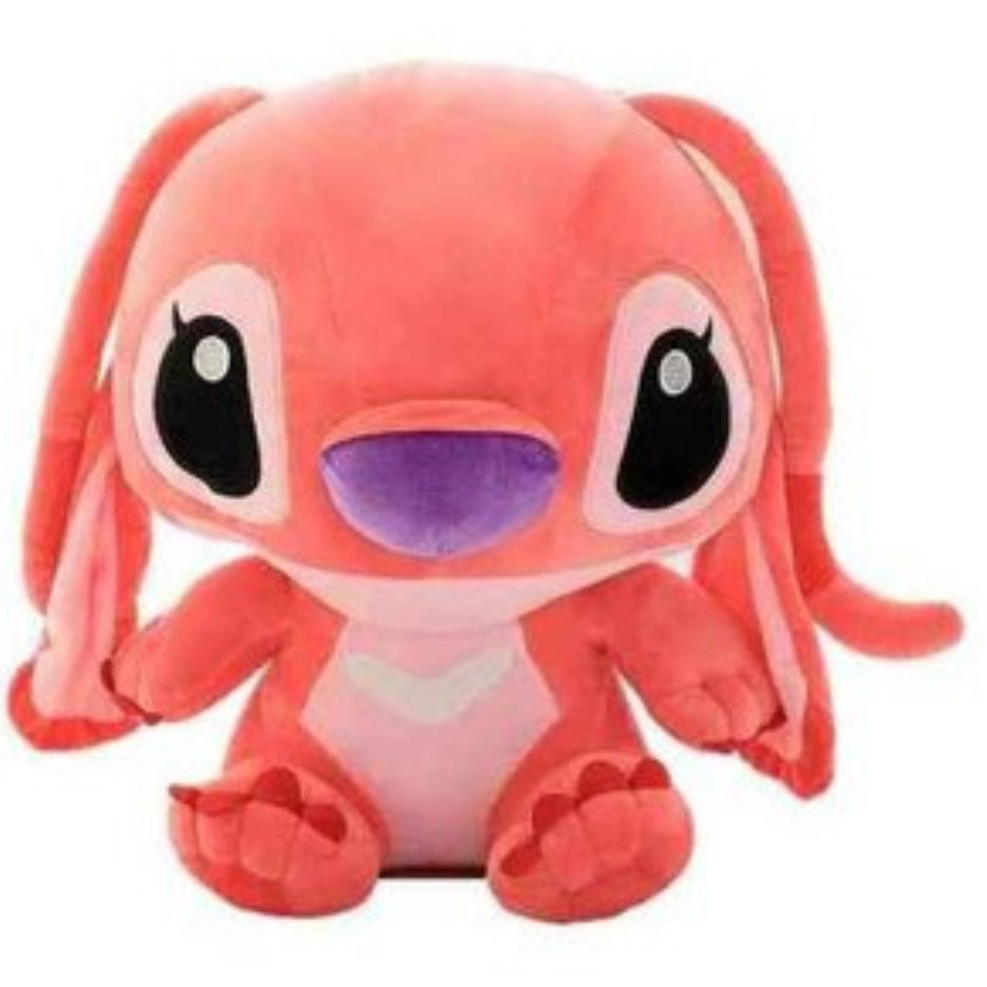 PELUCHE STITCH ROSADO 27 CM