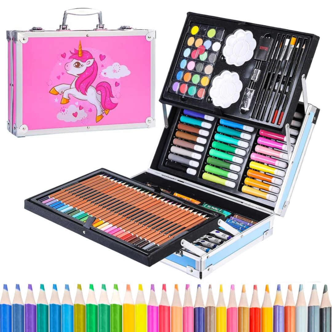 Set De Arte 145pcs Infantil Maletin