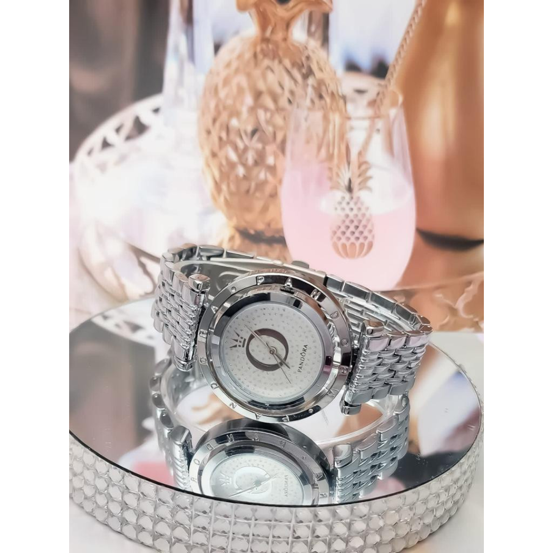 RELOJ PANDORA D ACERO