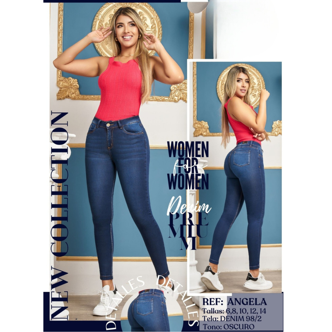 Coleccion Jeans MJ Mujer SlimFit Luxe
