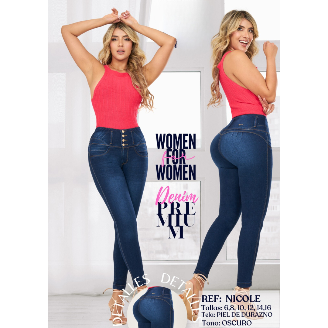 Coleccion Jeans MJ Mujer SlimFit Luxe