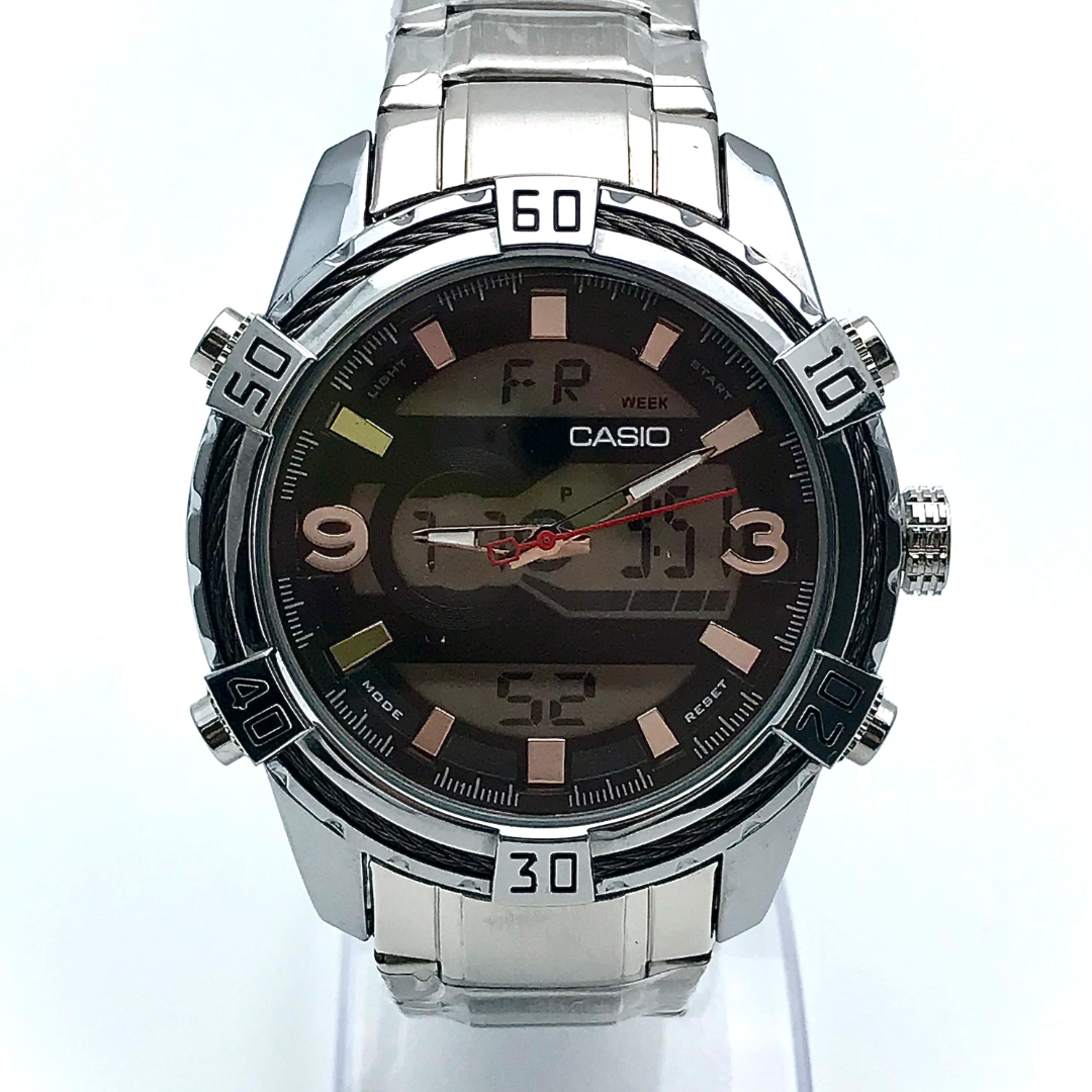 RELOJ CASIO DOBLE HORA R16