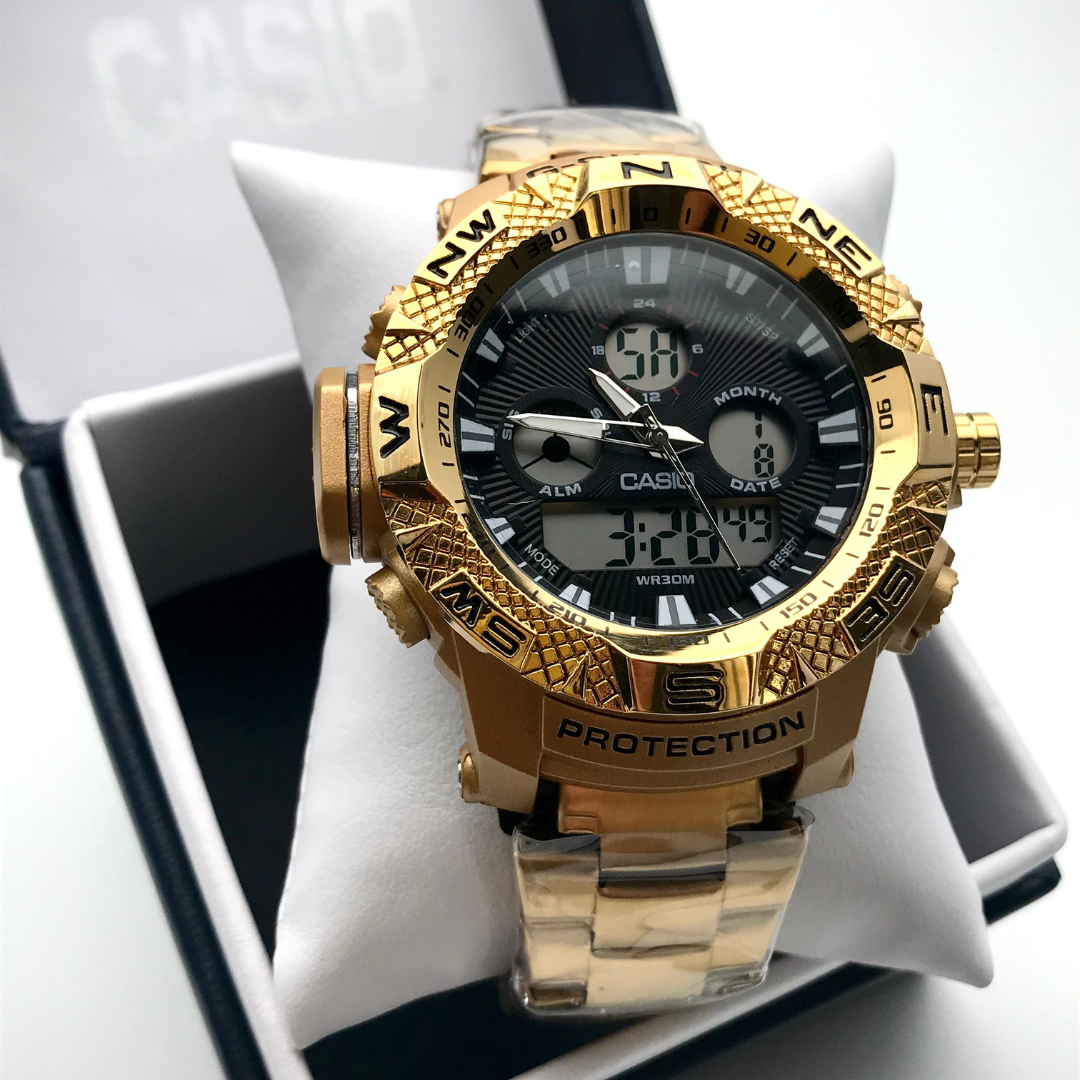RELOJ CASIO DOBLE HORA R15