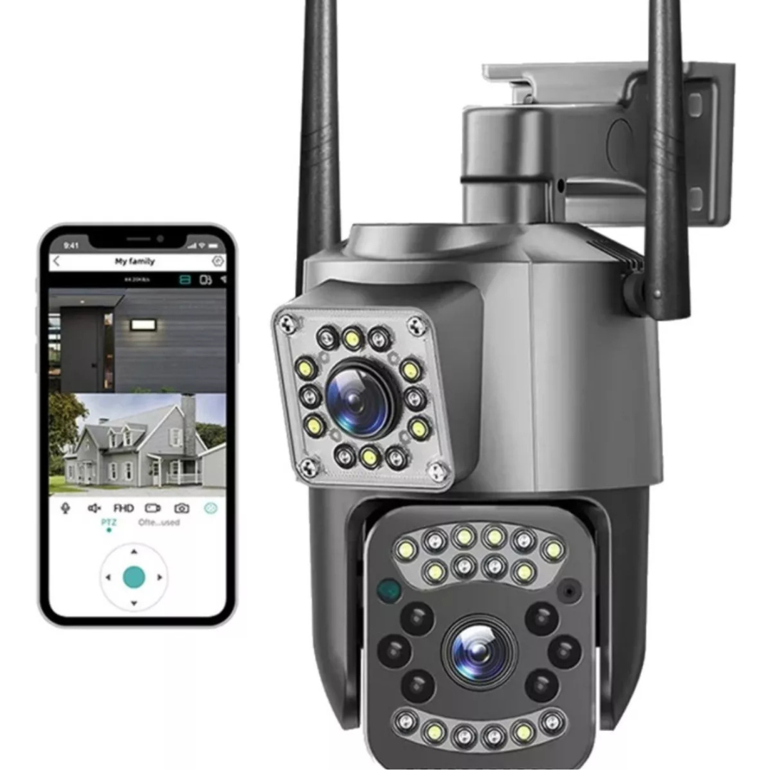 Camara De Seguridad Ptz Doble