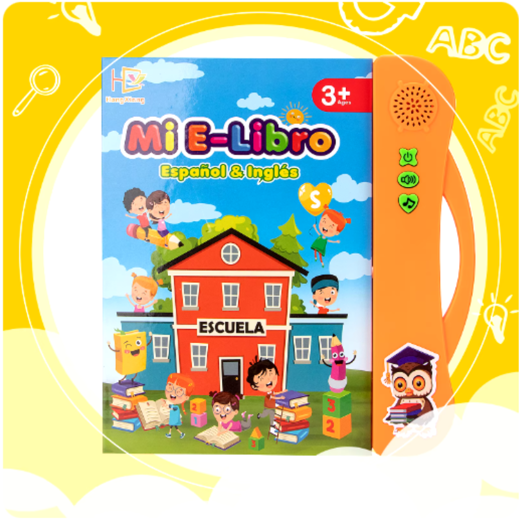 Divertido Libro De Estudio En Ingles Y Espanol