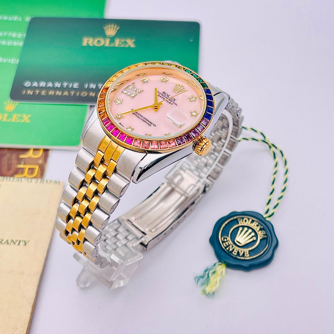 RELOJ ROLEX STONES COLORS