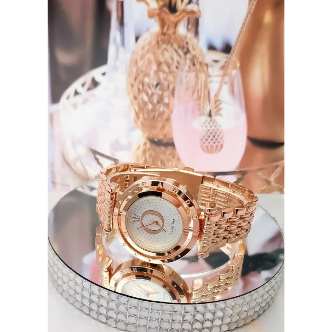 RELOJ PANDORA D ACERO