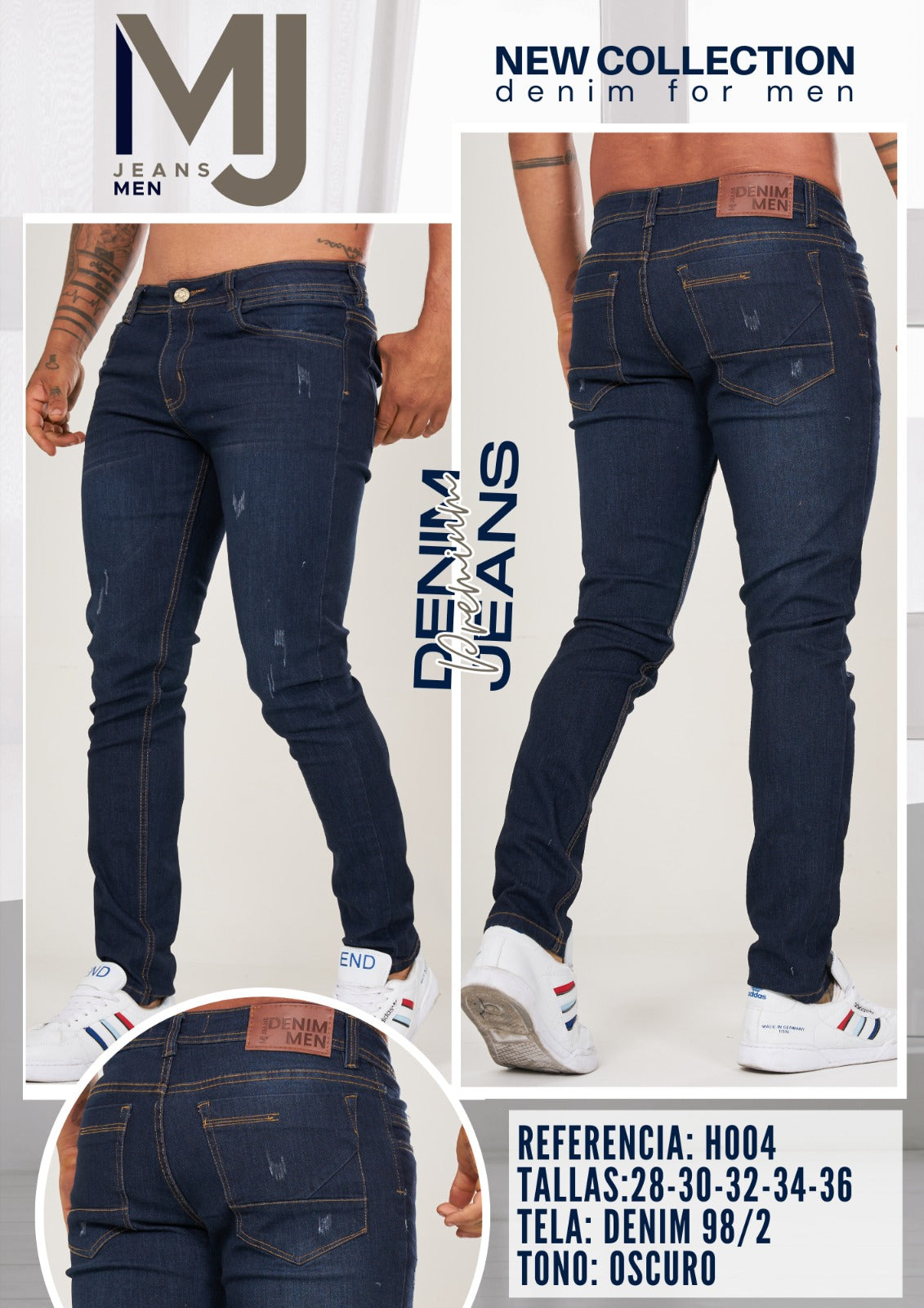 Coleccion Jeans MJ Hombre Timeless Fit Comodidad