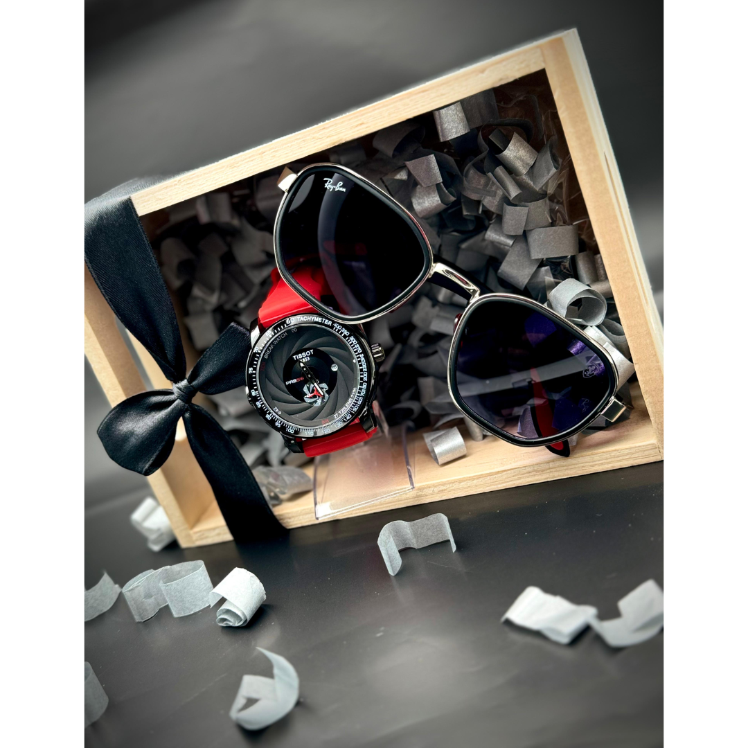COMBOS RELOJ TISSOT + GAFAS RAYBAN