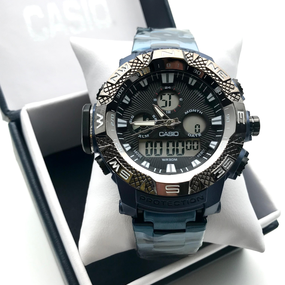 RELOJ CASIO DOBLE HORA R15