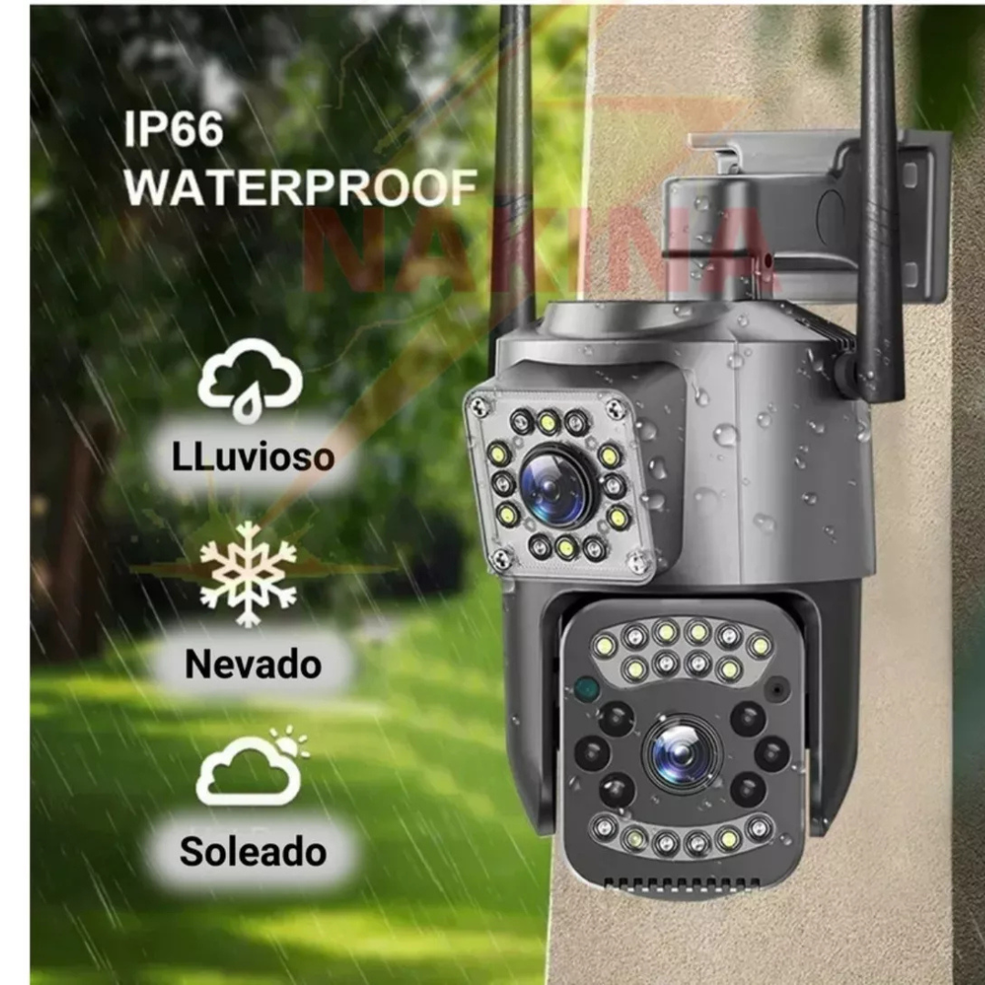 Camara De Seguridad Ptz Doble