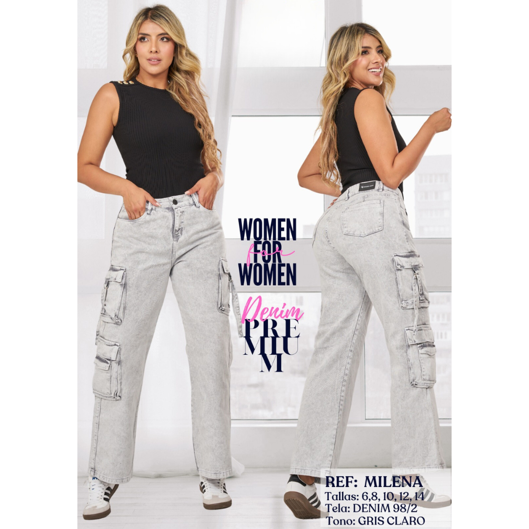 SlimFit Luxe - Jeans moldeadores y cómodos. MJ05