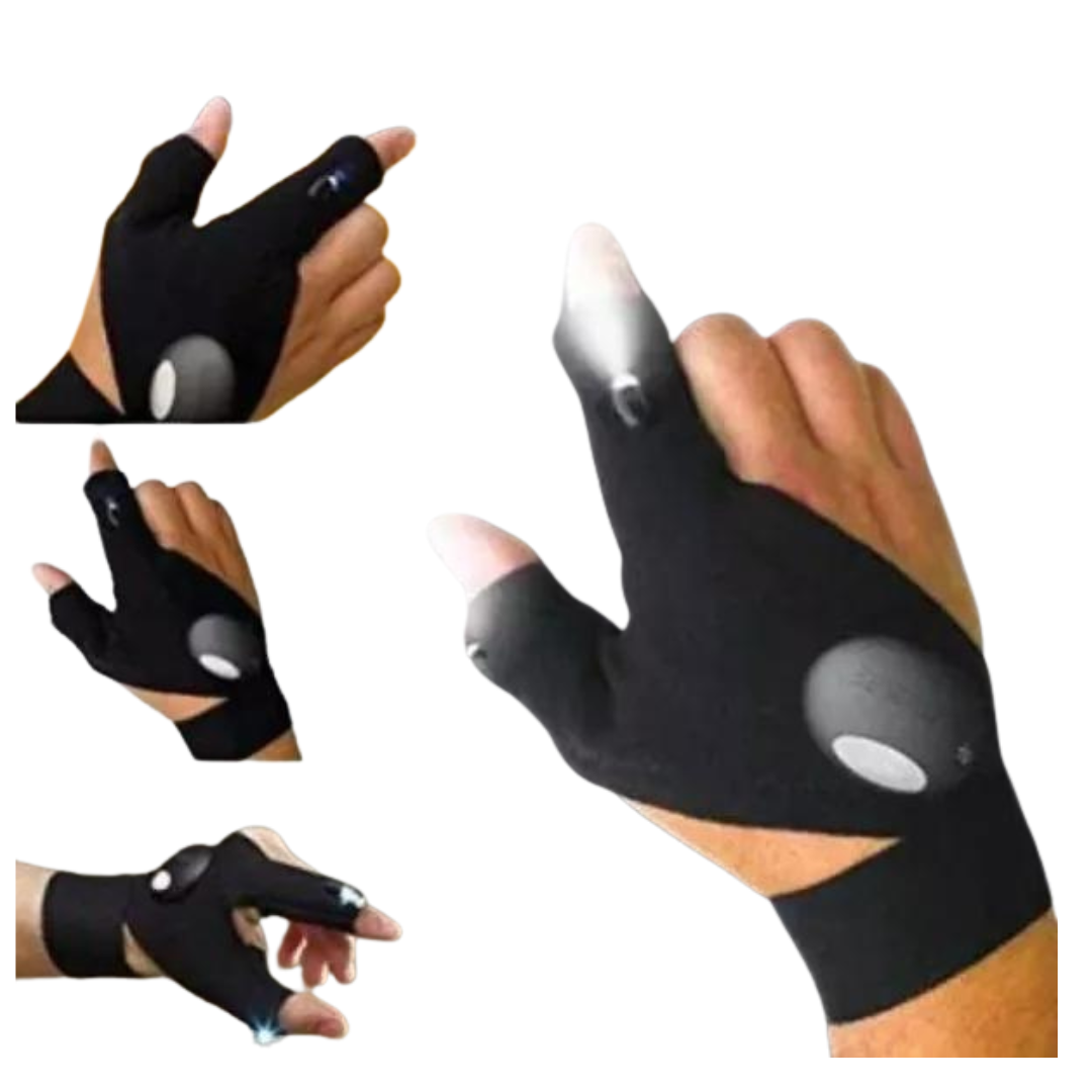 LumiHand Luz portatil en los dedos