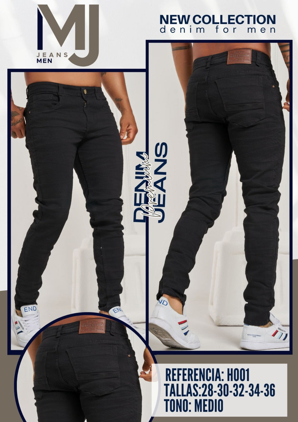 Coleccion Jeans MJ Hombre Timeless Fit Comodidad