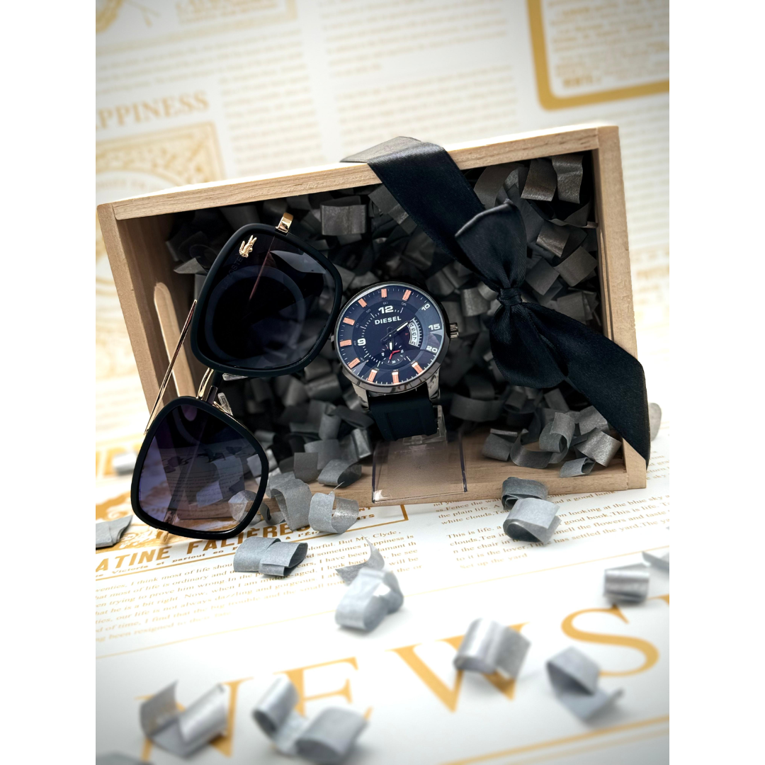 COMBOS PREMIUM RELOJ DIESEL + GAFAS
